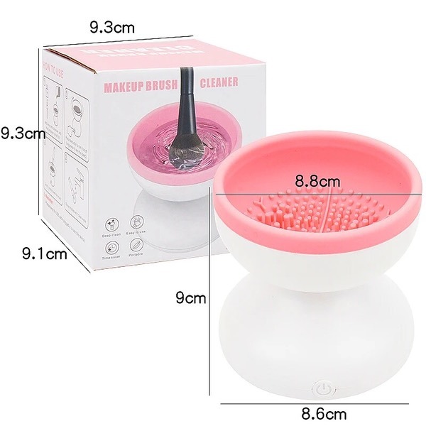 Miniatura 2 de Limpiador Brocha Maquillaje Giratoria El